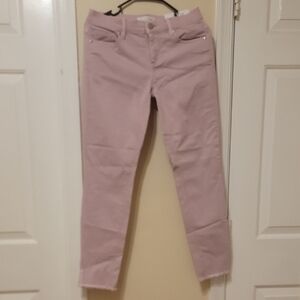 LOFT Women's Skinny Jeans in Soft Pink